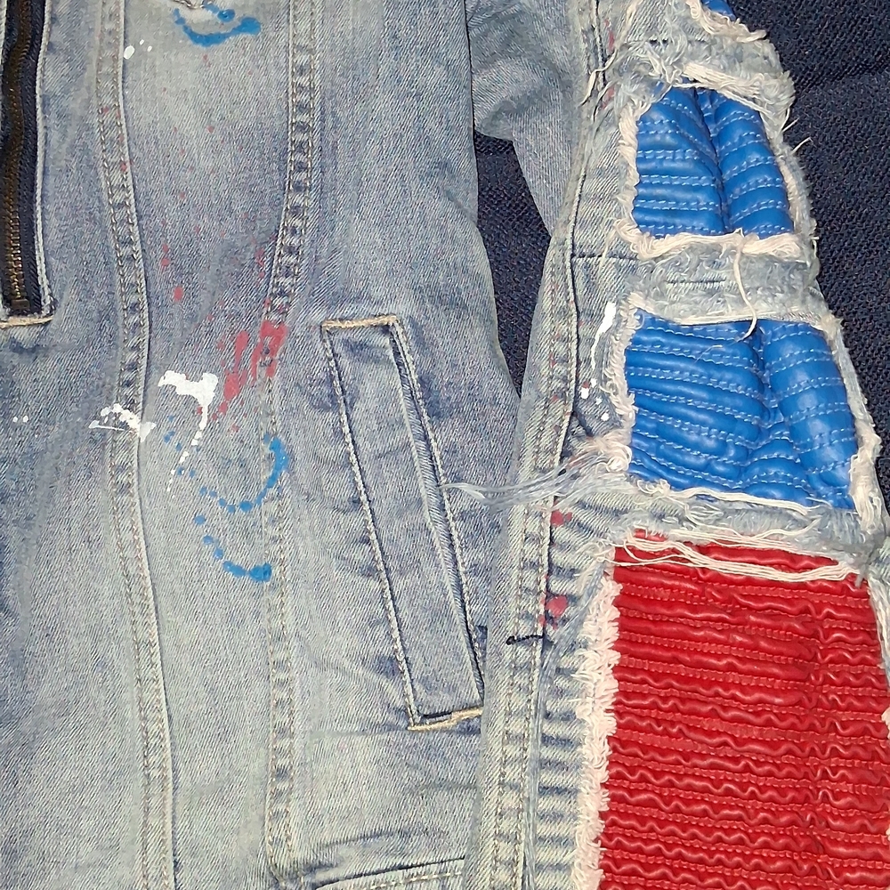 Copper Rivet Men's Blue Performance Jacket - Picture 6 of 8